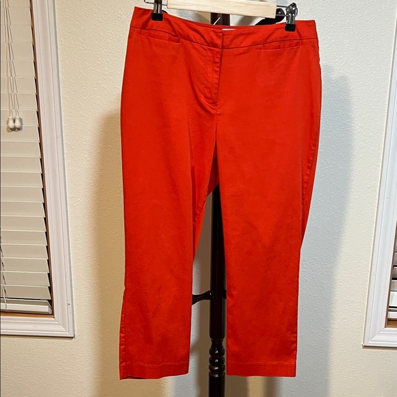 Chico's Pants - Chico's Orange Ankle Pants